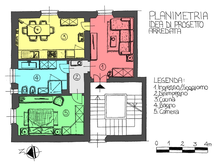 Planimetria - idea di progetto